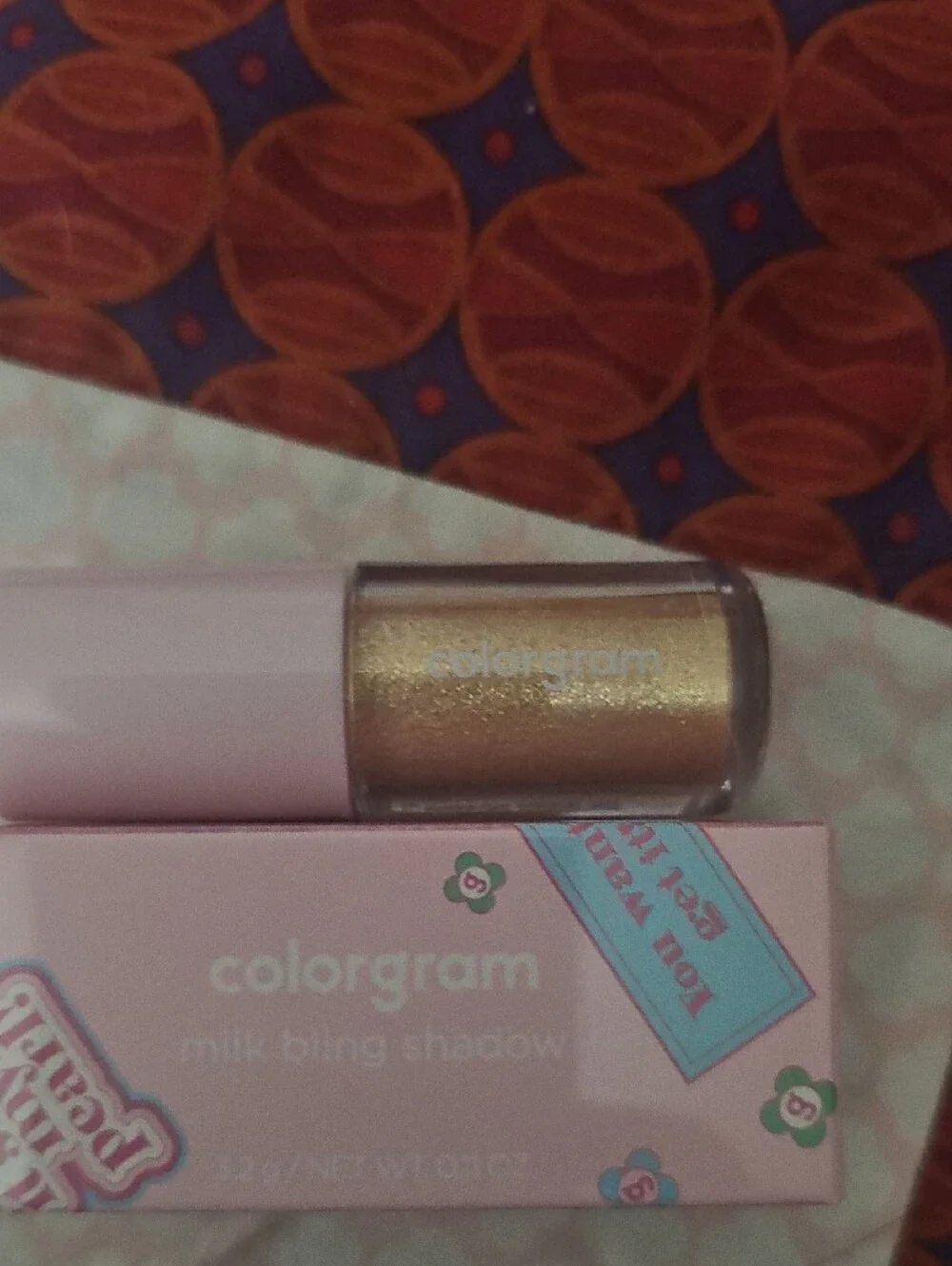 ColorGram Milk Bling Shadow — Pink Eyeshadow